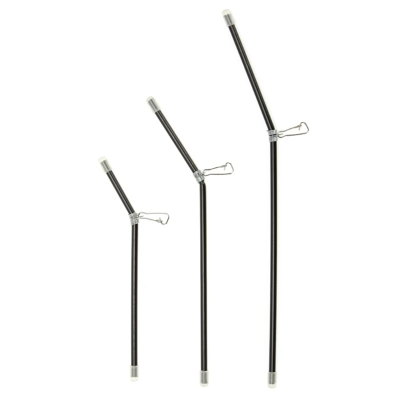 

Set of 20 Black Plastic Fishing Boom Connectors Prevents Tangles