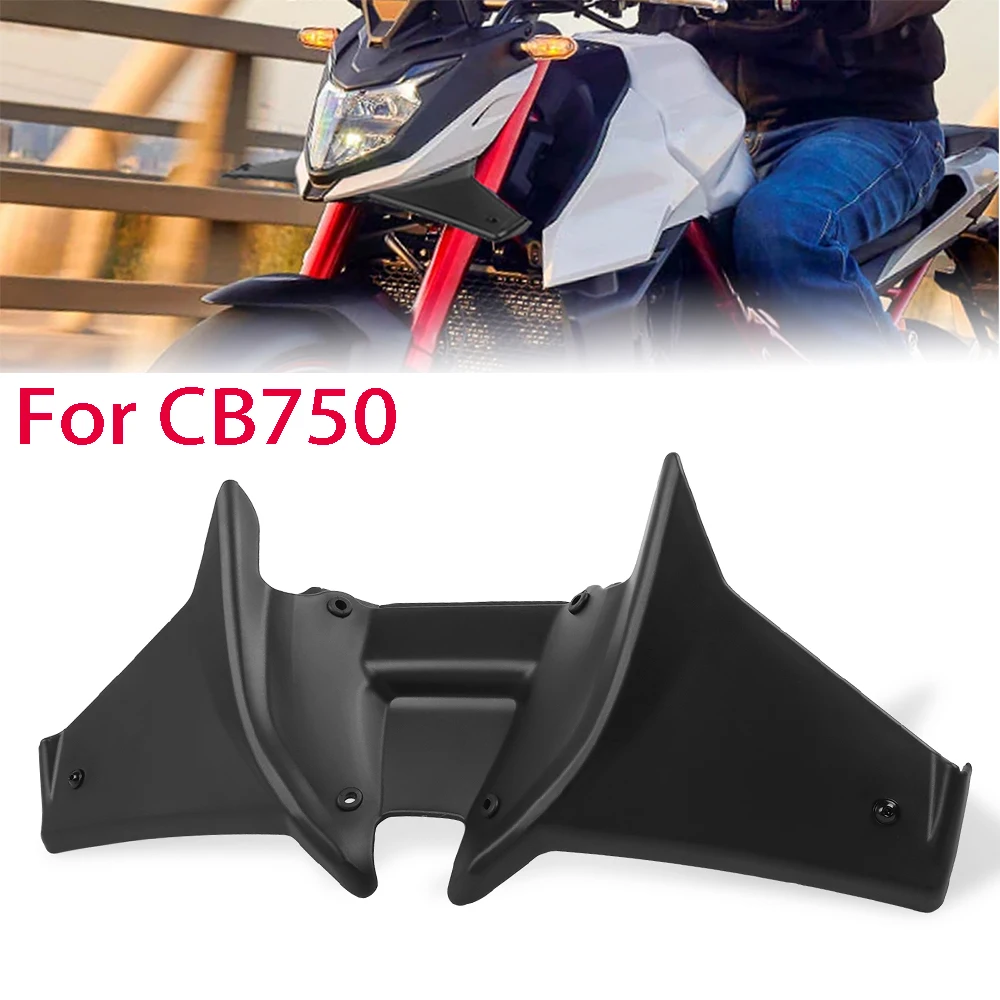 Motorcycle CB750 Front Spoiler Frontal Naked Downforce Spoilers Winglet Wing Deflector For Honda CB 750 HORNET Hornet 2023 2024