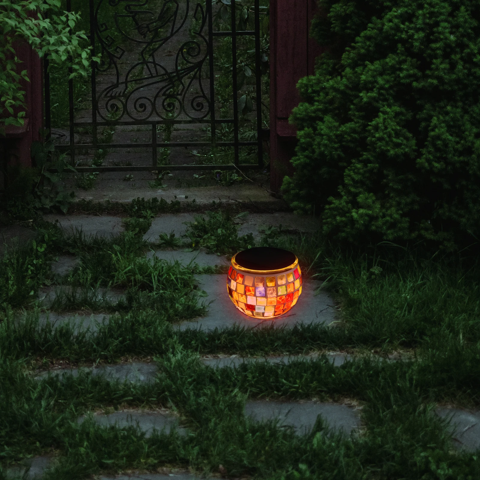 

Solar Garden Light Glass Ball LED Yard Waterproof Lamp Decorative Outdoor Landscape Lighting Solar Powered