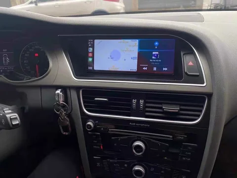 차량용 멀티미디어 플레이어 GPS 네비게이션 스테레오 카플레이, 안드로이드 12, 8GB + 64GB, 아우디 A4 B8 8 8K 2008 ~ 2016 MMI 2G 3G
