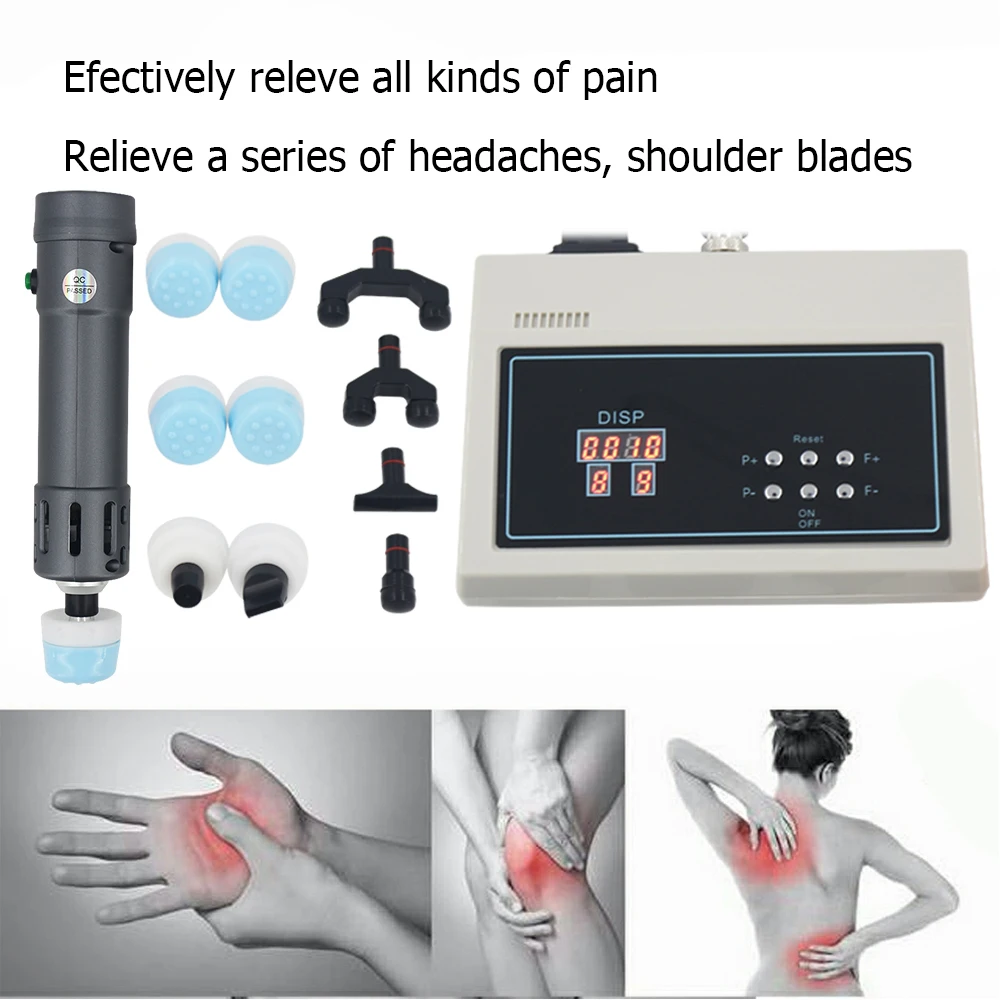 2 IN 1 Shockwave Therapy Machine For Erectile Dysfunction ED Treatment Pain Relief 2023 New Shock Wave Chiropractic Massage Tool