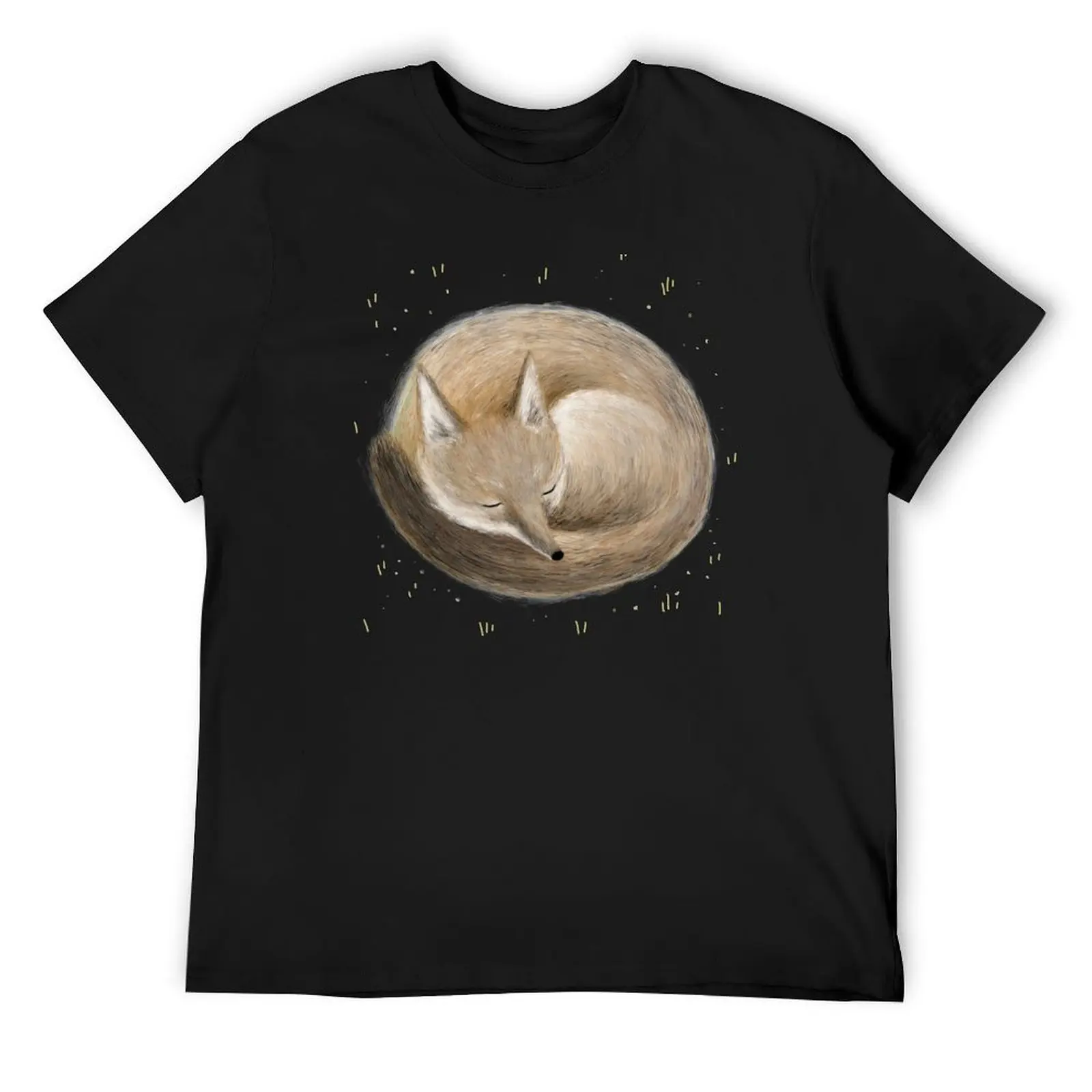 

Swift Fox Sleeping T-Shirt man t shirt Short sleeve tee graphic tee shirt t shirt men