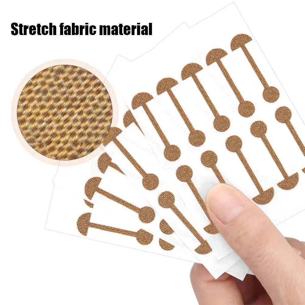 50/100 قطعة ملصقات جناح الأنف الصغيرة الدمبل ملصقات الأنف بقع جناح الأنف تقلص الأنف لشد وتقويم العظام