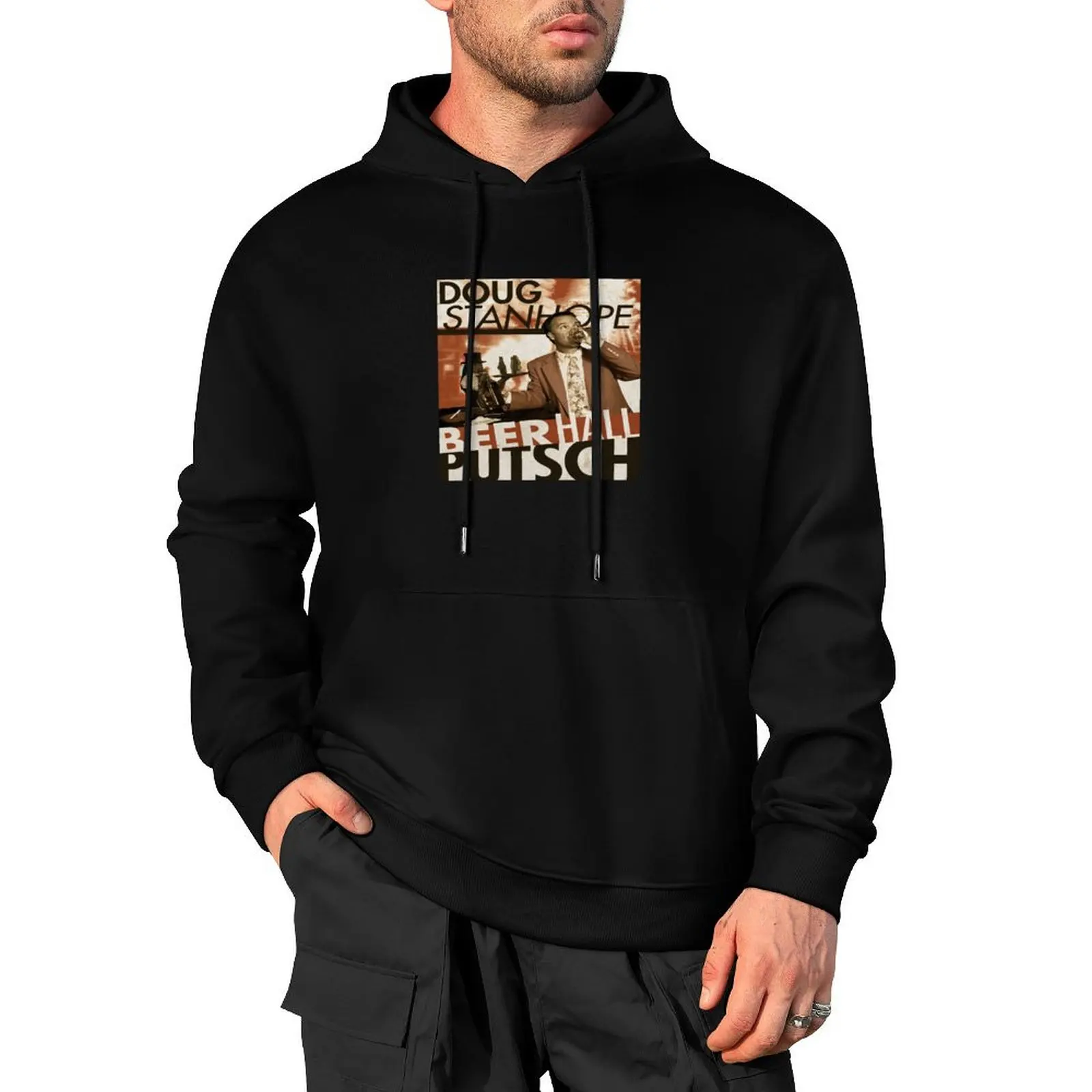 

doug Stanhope Beer Hall Putsch Pullover Hoodie graphic t shirts men mens clothing blouse man hoodie