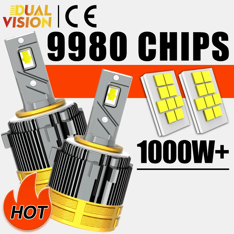 

LED G2 H7 Автомобильные фары 9980 CSP чип 6000 K Гольф Проникновение в автомобильное освещение 7 H5C Турбина Canbus Автомобильный осветительный комплект LED 12V