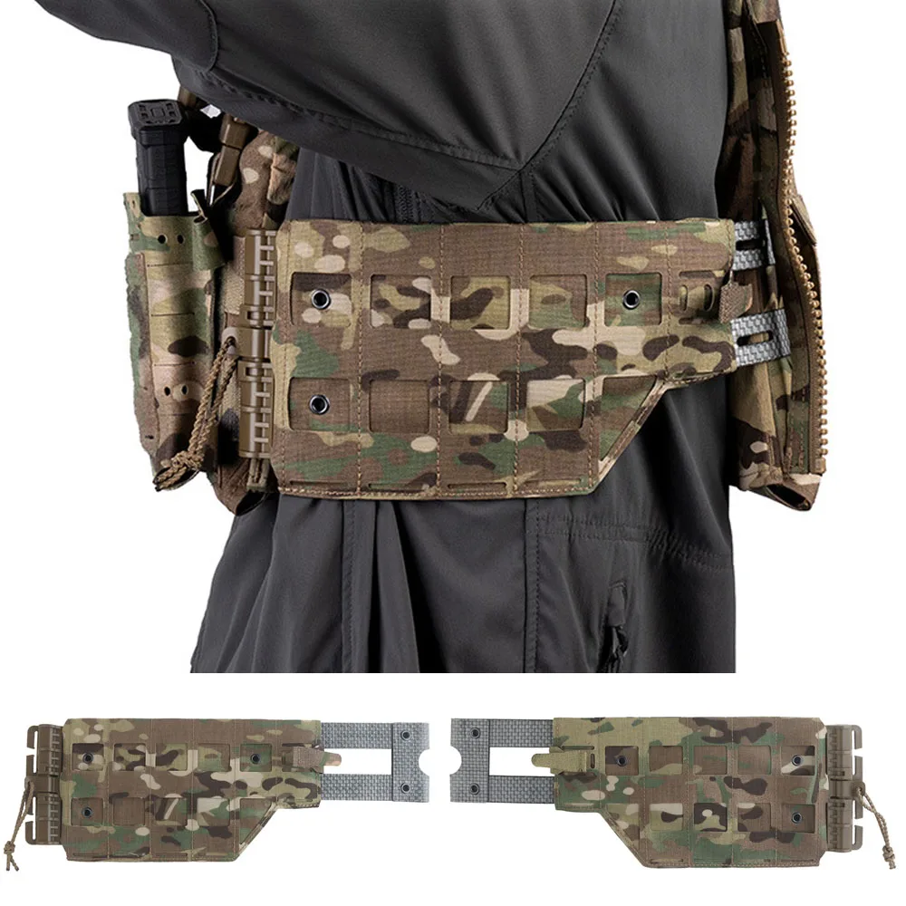 Taktischer Cummerbund für LV119 Weste, Plattenträger, Seitenpanel, MOLLE-Gürtel, Schnellverschluss, Jagd, Schießen, Airsoft, Weste, LV120 Ausrüstung