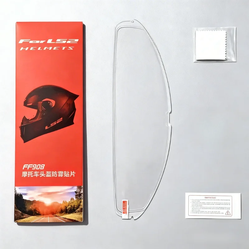 

Противотуманная пленка для FF908 FF901, противотуманная наклейка-вставка для визора мотоциклетного шлема LS2 FF908, аксессуары для мотоциклетных шлемов