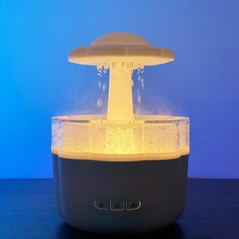Dfusores óleo névoa pequena d0ab um umidificador névoa névoa flor pequena umidificador relaxante adequado para o