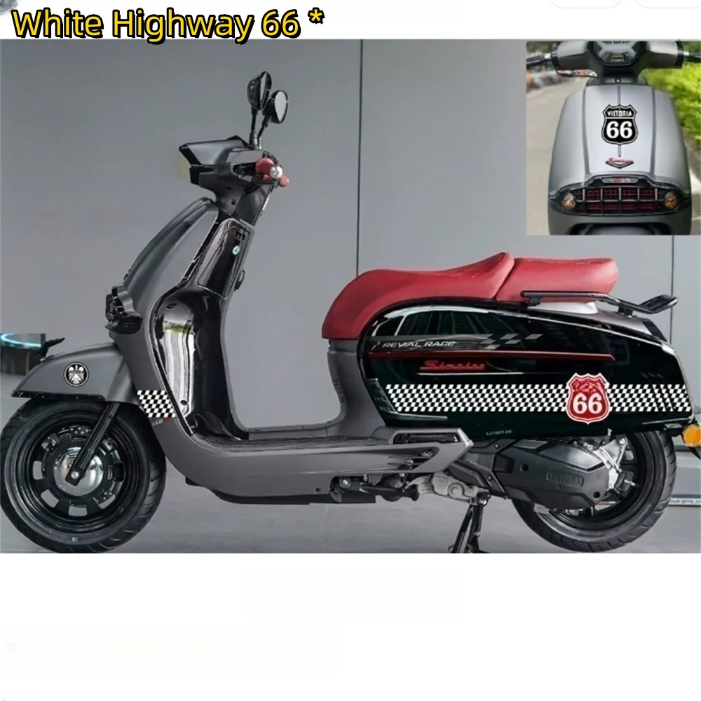 For 2021-2026 VICTORIA Sixties 150 150Si 250si body sticker modification personalized decal decoration sticker for the whole car
