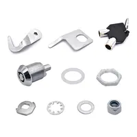 Juego de llaves de bloqueo de maletero trasero para motocicleta Tour Pak, para Harley Touring Road King Electra Street Road Glide 1993-2013