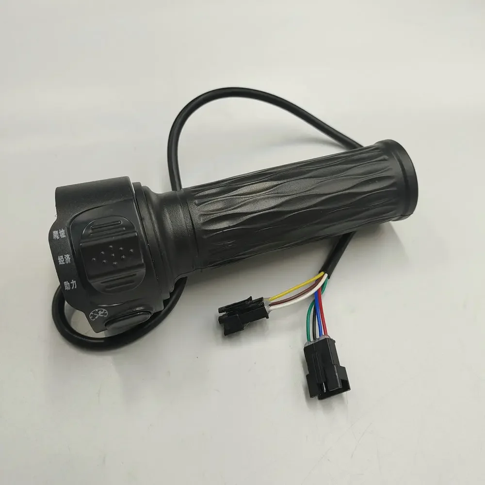 

Hot Sale Electric Bike Accelerator Scooter Throttle With 3 Speed And Cruise Button Switch Standard/universal Tricycle Diy Part