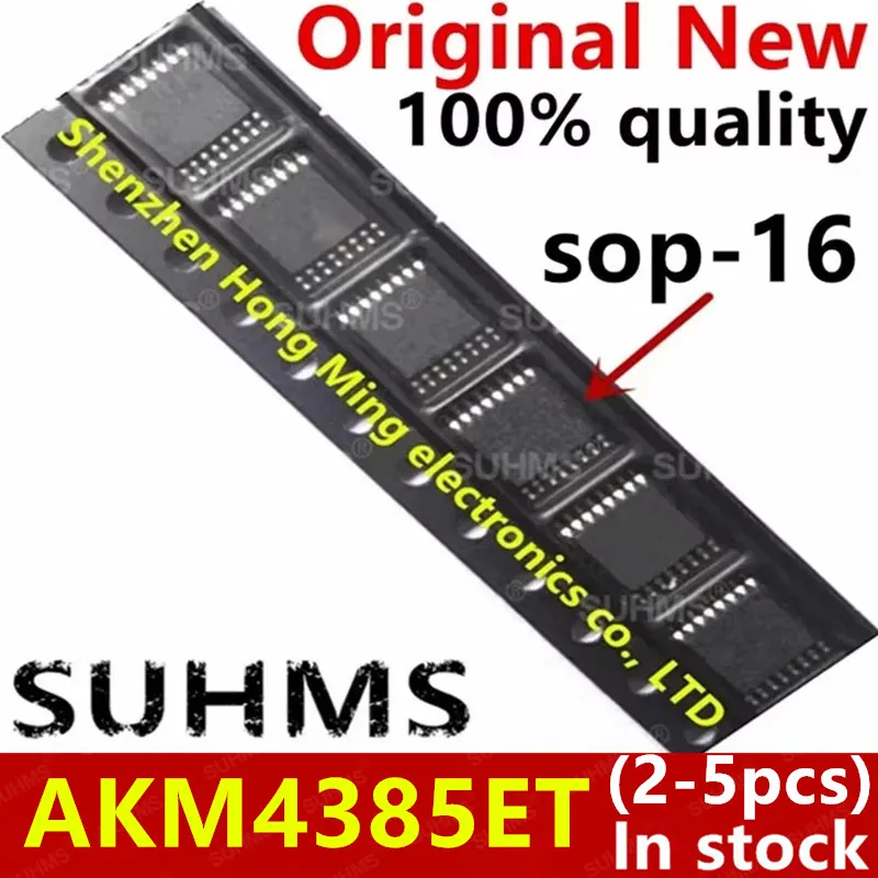 (5-10 miếng) 100% Mới AKM4385ET 4385ET SOP-16 Chipset