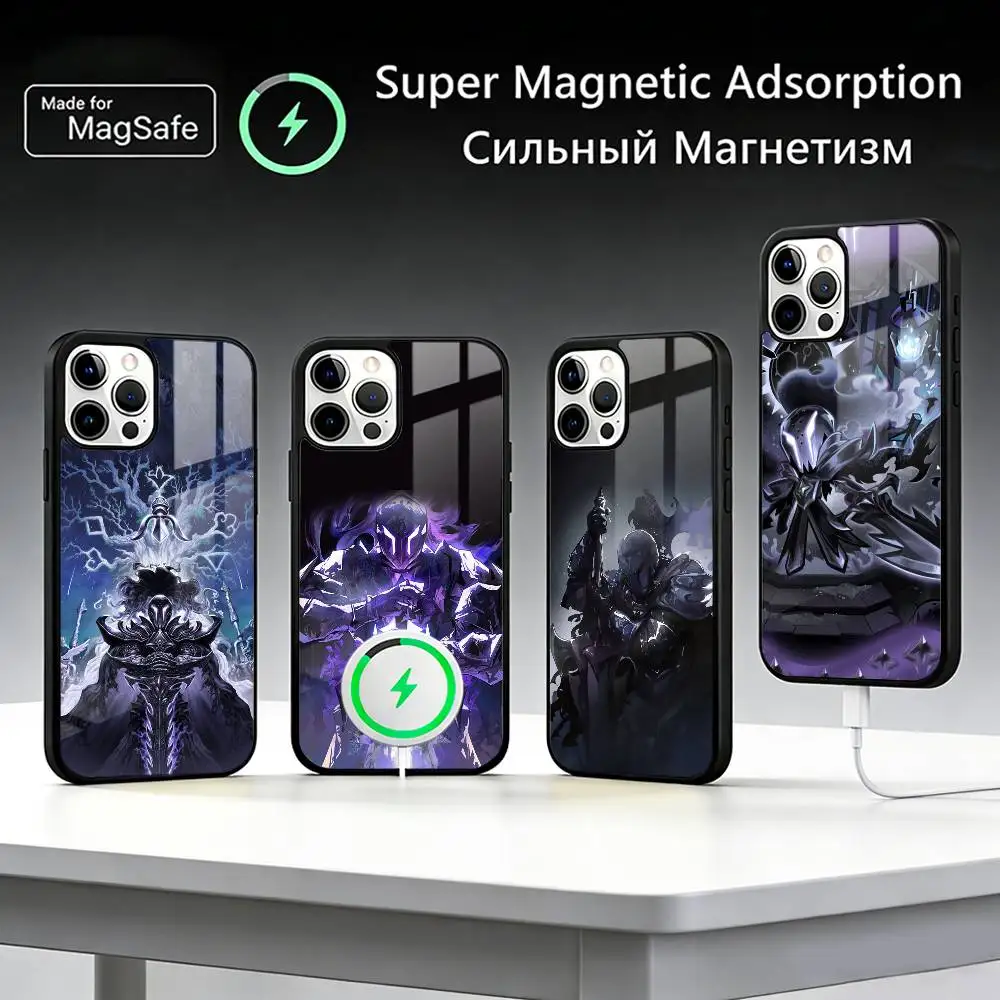 

S-Silent S-Salt C-Cookie RUN Phone Case For iPhone17,16,15,14,13,12,11 Plus,Pro Max, New Magnetic Wireless Charging