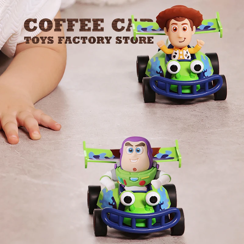 Disney Topolino Building Blocks Kit di auto Toy Story MOC Mattoni Tirare indietro il veicolo con la bambola del Paperino Regalo di Natale per bambini NUOVO