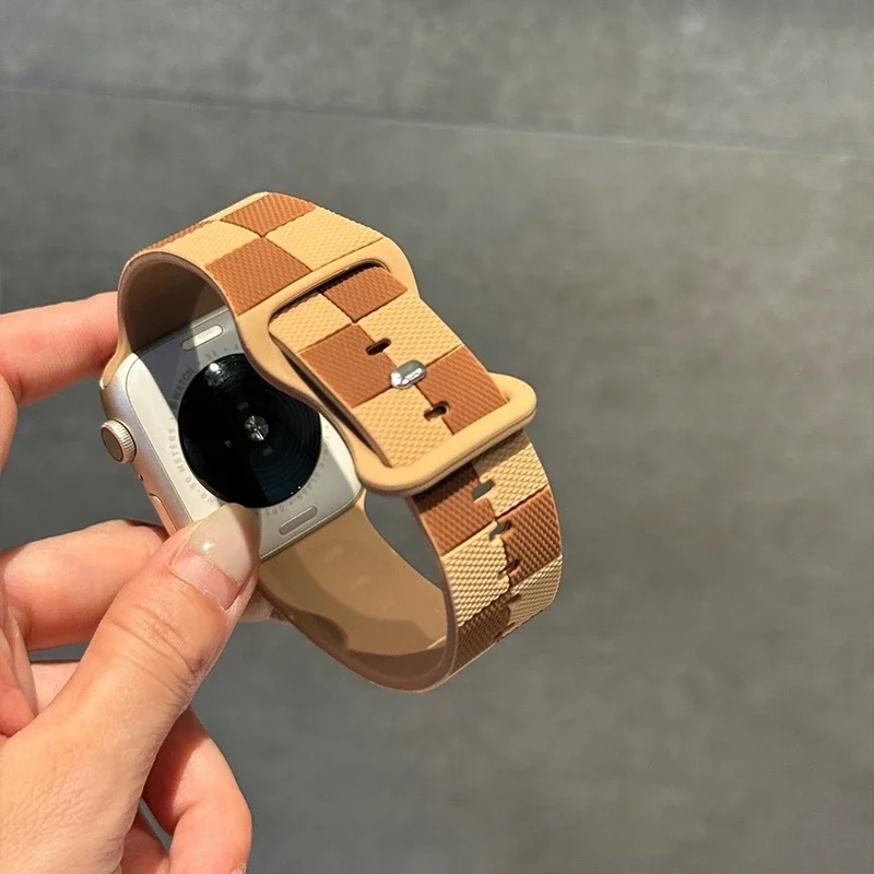 حزام سيليكون ناعم لساعة أبل الترا 2 49 مللي متر 46 42 45 44 40 41 38 مللي متر Correa سوار iWatch Serise10 9 8 7 6 se 5 4 3