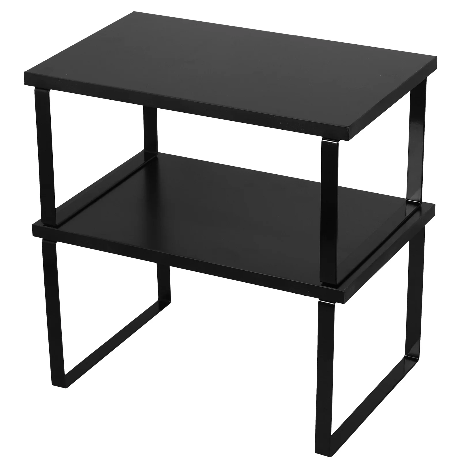 

2Pcs Wood Desktop Organizer Shelf Kitchen Storage Cabinet Rack Multifunctional Countertop Spice Organizer Stand