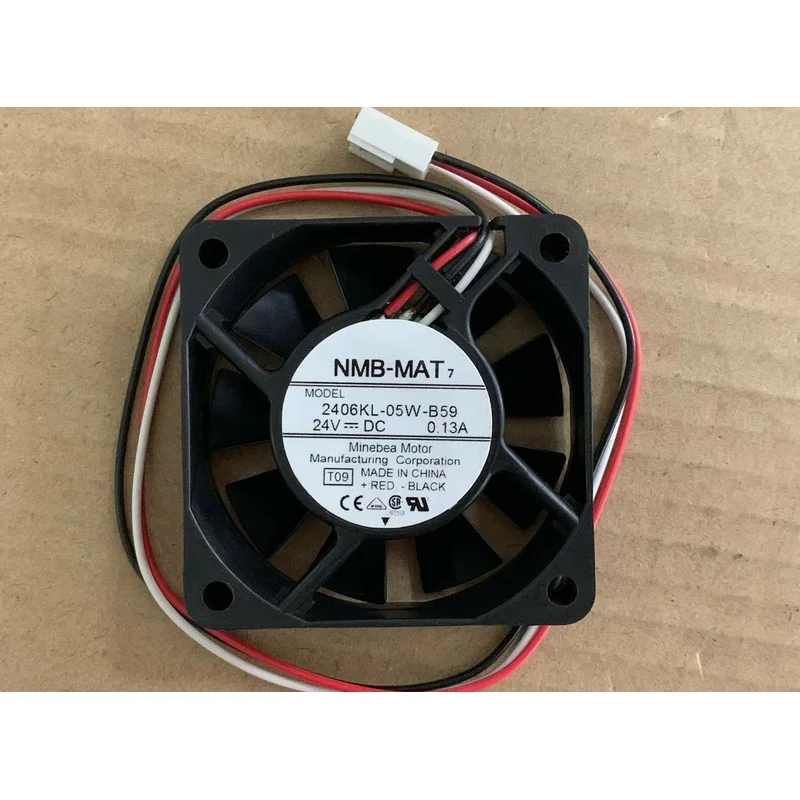 MY For NMB 2406KL-05W-B59 Fan 24V 0.13A 60*60*15 3pin