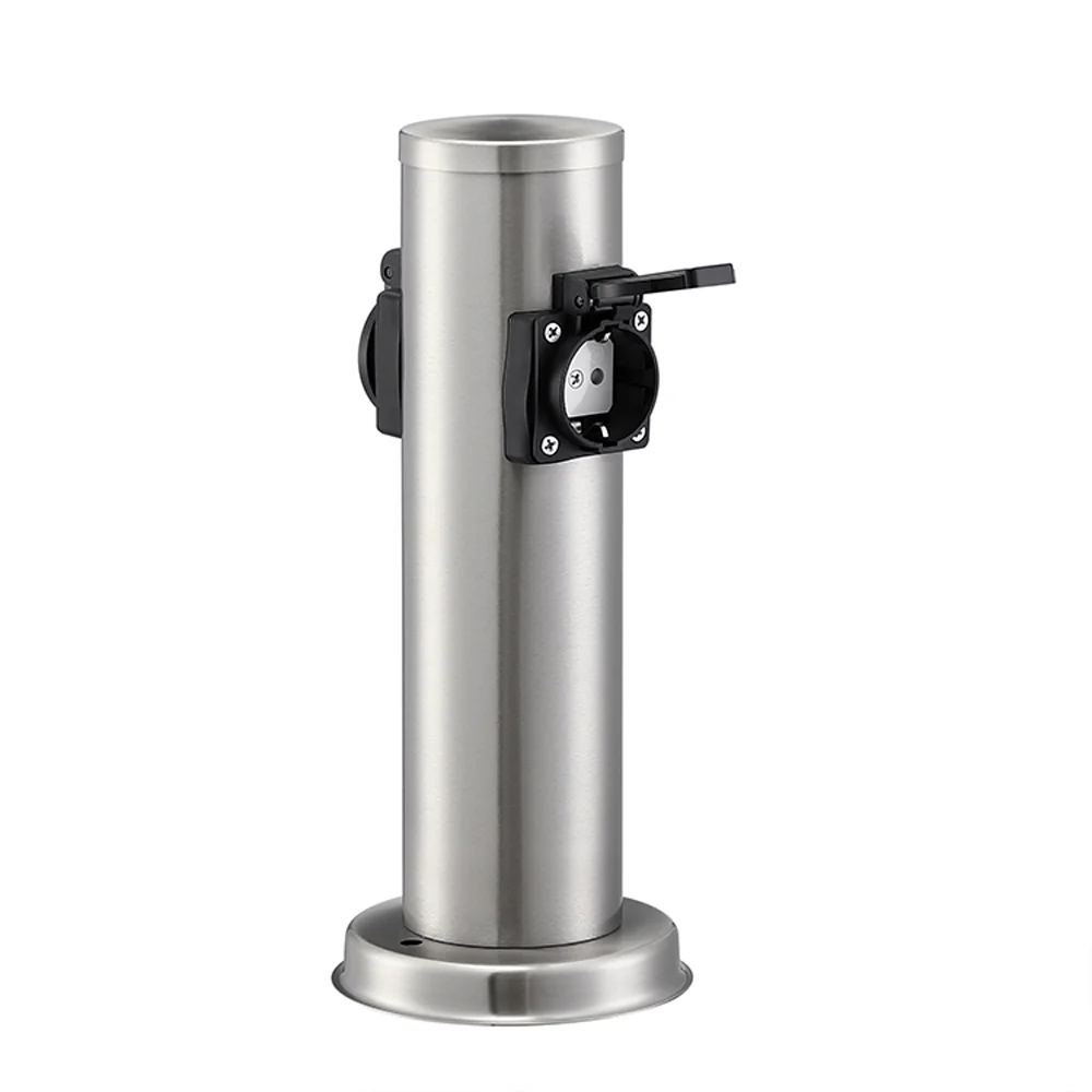 Outdoor Waterproof Garden Socket with Pin Moisture-Proof Charging Pile for Secure Electrical Connections