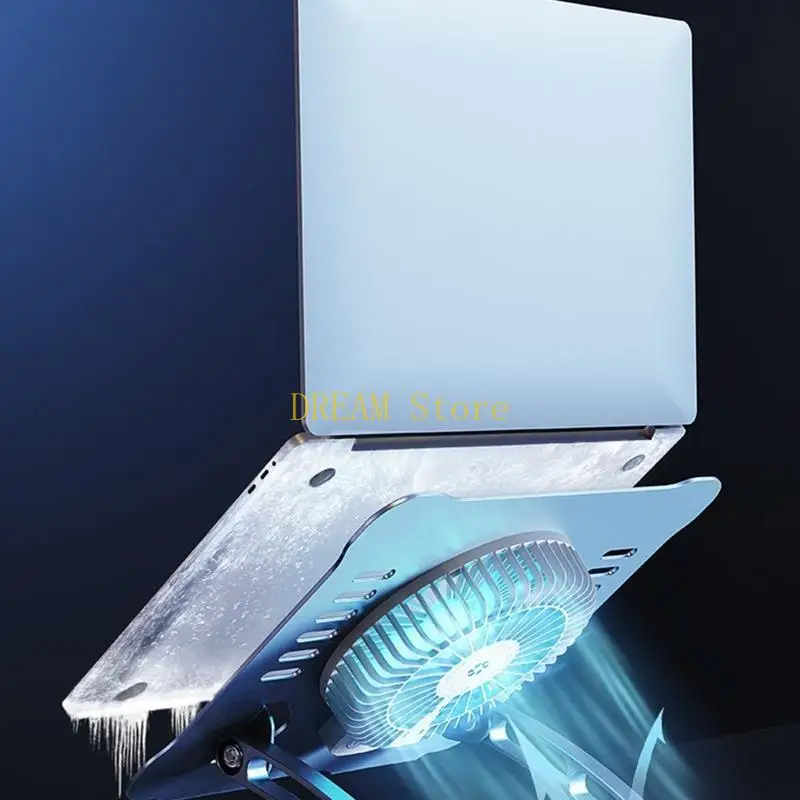 Laptop Stand Base With Cooling Notebook Riser Stand Portable RGB Bracket Best Sale