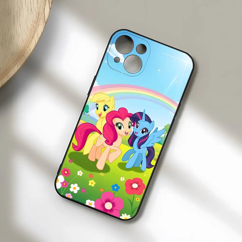 Animation My Little P-Pony Phone Case For Iphone 16 15 Pro Max 14 16 Mini 13 12 11 X Xr Xs 6 15 7 8 Plus Back Cover