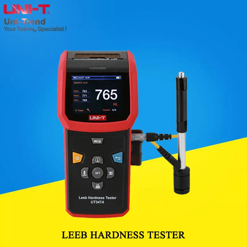 UNI-T UT347A Leeb Hardness Tester /Metal material hardness tester/PC communication/Mobile phone APP