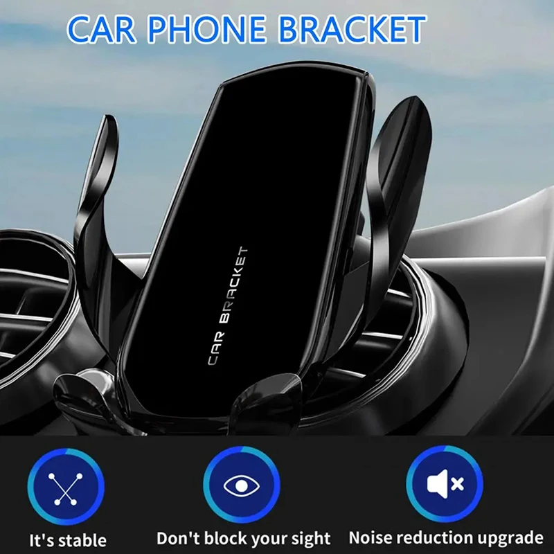 Universal Gravity Car Phone Holder Air Vent Clip Mount Mobile Cell Stand Smartphone GPS Support in Car Bracket for iPhone Huawei