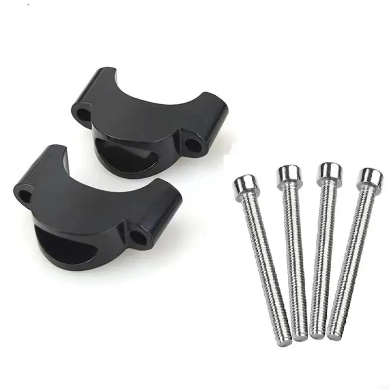 

11UE Aluminum Alloys Spacers Suit Easyly Install Handlebars Set Regulable Stem Risers