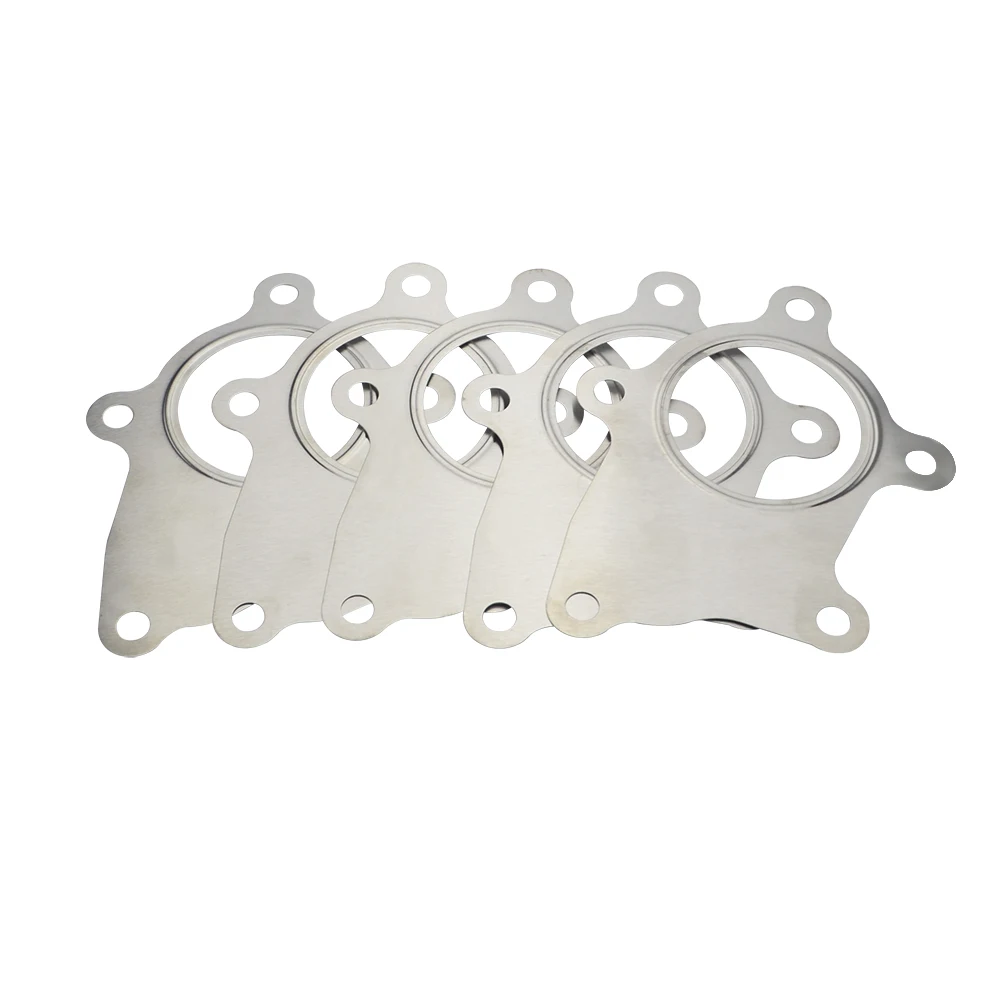 WLR RACING - 5pcs(lot) T3/T4 turbo discharge gasket Stainless Steel 304 Gasket A/R.63 discharge gasket WLR4804