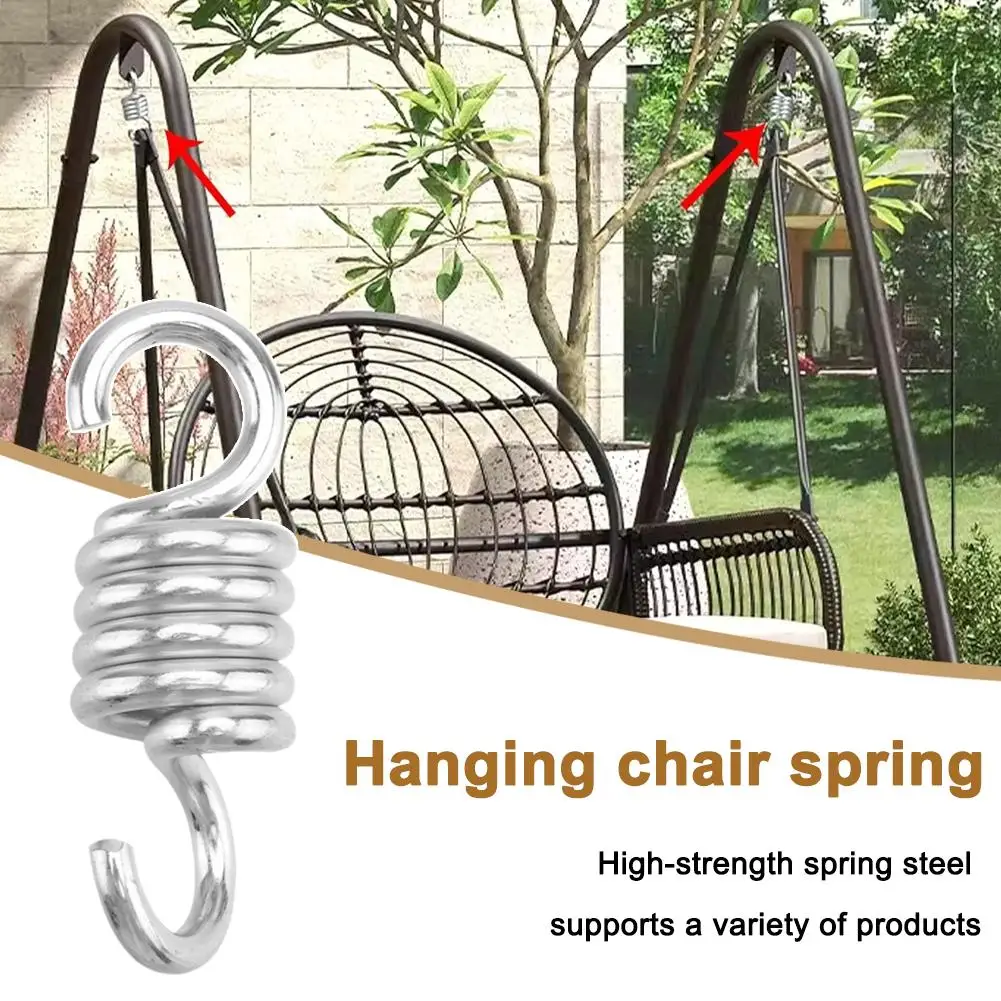 Hammock Spring Hook Suspension Hook Hanger For Garden Hammock Hanging Chair Porch Ceiling Hooks ( 7mm ) ﻿ F4x6