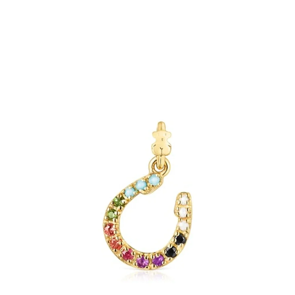 Элегантный испанский кулон 2024, женские высококачественные серебряные украшения S925 с цирконом в форме животного