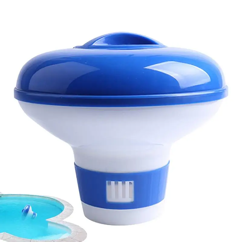 

Chlorine Dispenser Small Tablet Holder Chlorine Floater Automatic Dosing Device Pool Maintenance Sanitizing System For Hot Tub