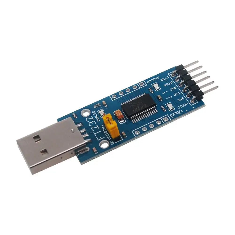 1 قطعة تفاصيل وصول جديدة حول FT232 USB UART مجلس (نوع أ) FT232R FT232RL إلى RS232 TTL وحدة تسلسلية #3