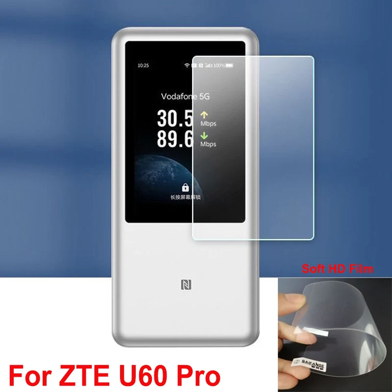 Película de hidrogel HD para ZTE U60 Pro Protector de pantalla para ZTE U50 Pro HD película protectora suave para ZTE U60Pro U50Pro