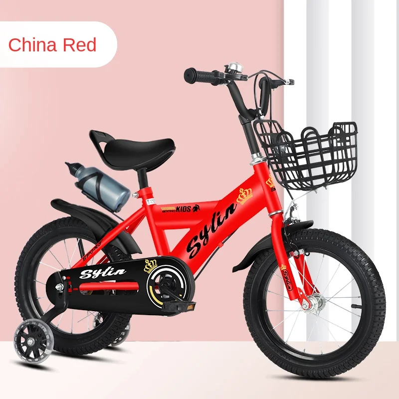 12/14/16/18 inch Children's Bicycle 3-4-5-6-7-9 Years Old Boys and Girls Baby Bike Children Pedal Bikes