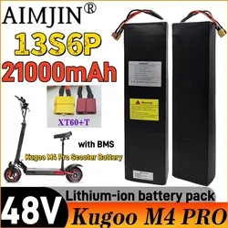 13S6P 48V 21AH  High capacity Lithium Battery pack 1008Wh for Kugoo M4 Pro  Electric Scooter Battery with BMS