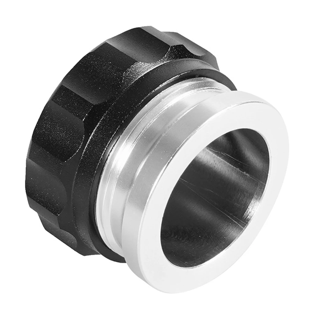 Tapa de tanque de combustible de alta calidad para cortacésped, 1 Uds., accesorios de 1,5 pulgadas, aleación de aluminio, anticorrosión, negro, resistente a los golpes