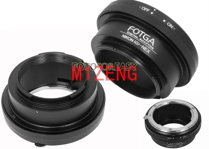 N/G-NEX adapter ring for nikon G/F/AI/S/D lens to sony e mount A7 A7r a9 a9ii a7r3 a7r4 A7s a7m5 A1 A6700 ZV-E10 ZV-E1 camera