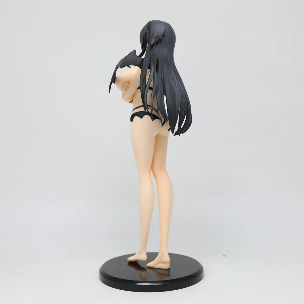Anime Figure Beautiful Girl Succubus Elf Pvc Collectible Model For Computer Case Car Desktop Decoration Anime Collectors view 3