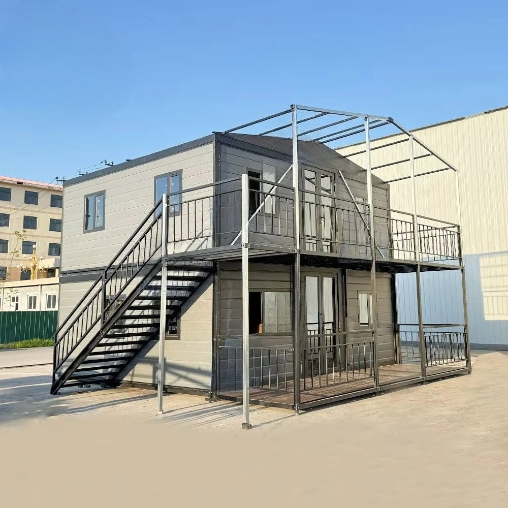 Casa Contenedor Prefabricada de Lujo, Fácil de Construir, Expandible, de 2, 3 y 4 Dormitorios, Villa Prefabricada, Casa Móvil, Casa Portátil