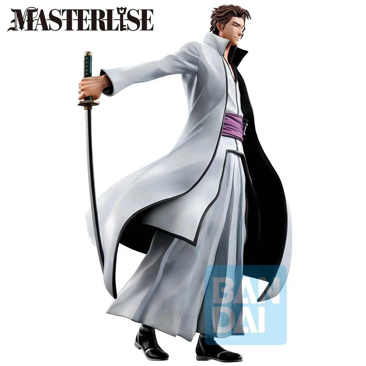 In Stock Original Bandai Spirits Bleach - Aizen Sousuke Ichiban Kuji Bleach Stirring Souls Vol.1 (B Prize) Anime Figure