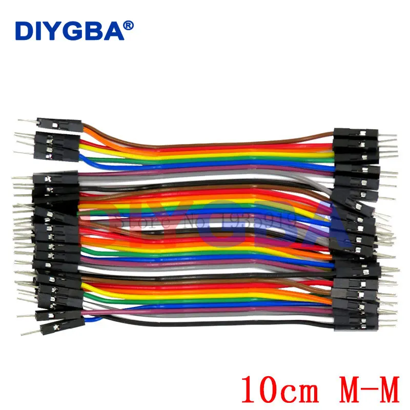 Dupont Line 40/120pcs 10CM 40Pin Male to Male + Male to Female and Female to Female Jumper Wire Dupont Cable for Arduino DIY KIT