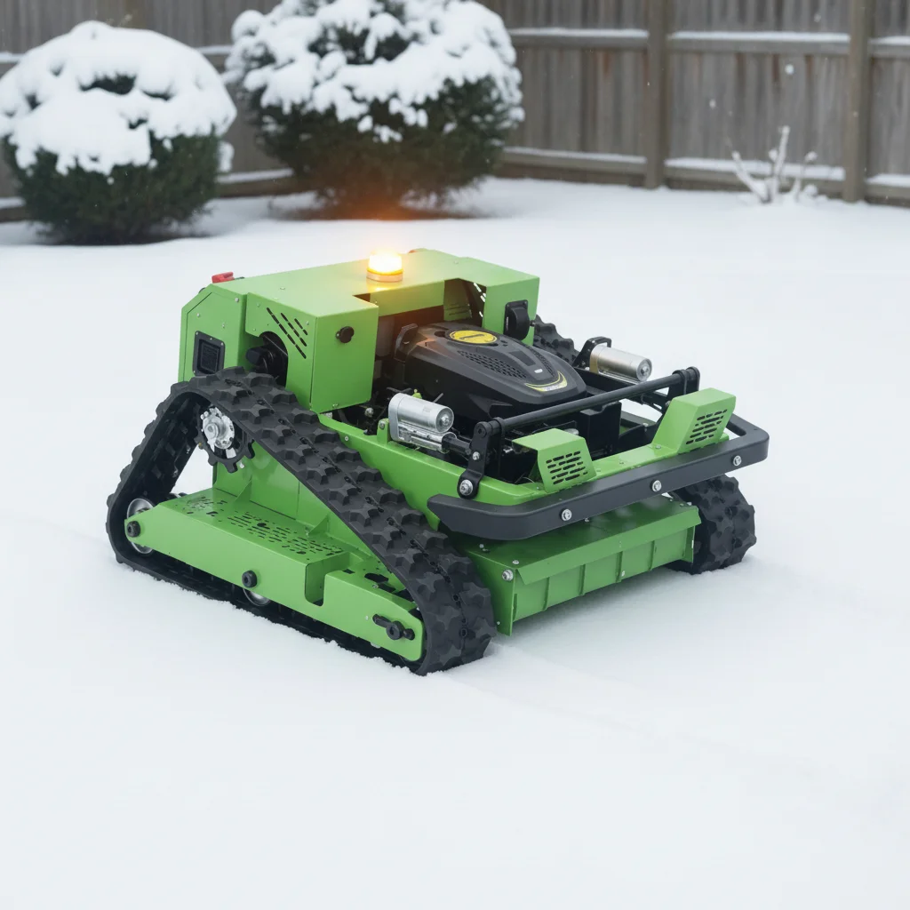 

free shipping CE EPA 600mm remote control crawler mower 224cc engine grass cutter slope garden commercial