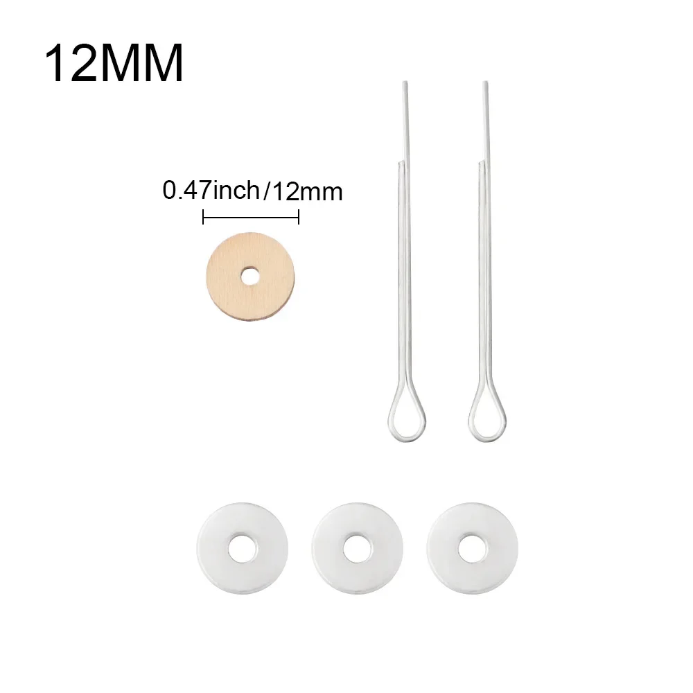 20/50Pcs 15/20/25/30/35/45mm Weiß Kunststoff DIY Puppe gelenke Teddybär Machen Handwerk Kinder Spielzeug Puppen Zubehör Für Kind Spielzeug