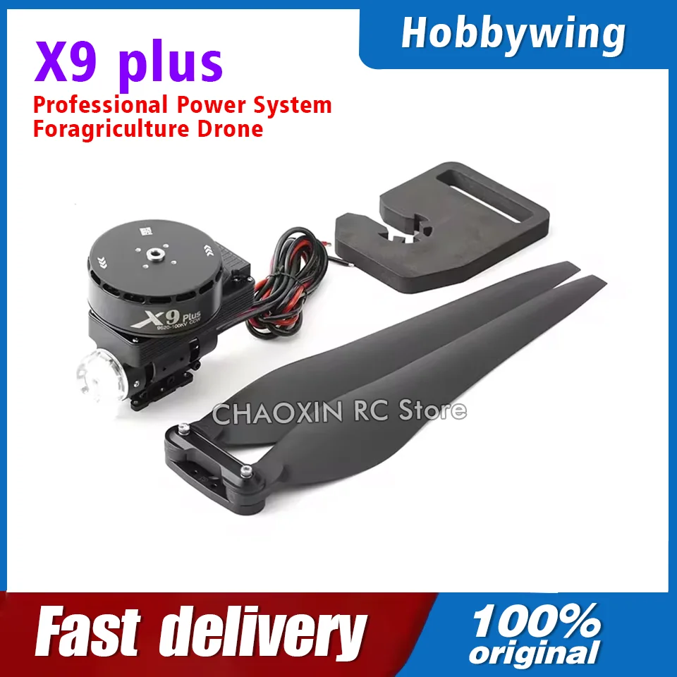 

Hobbywing X9 plus Power system 9620 motor 36190 propeller for DIY 20L 25L Multirotor Agriculture Spraying Drone Frame