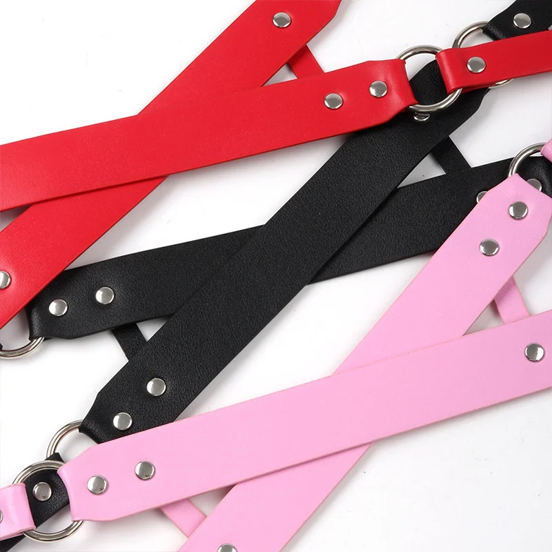 Role Play Punk Simple Personality Cross Fun Blindfold Party Masquerade Men Women Game Decorative Cosplay Blindfold Fashion Mask