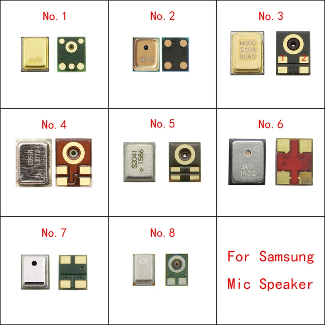 20 sztuk wewnętrzny mikrofon głośnik dla Samsung A3 A5 A7 A8 J1 J3 J5 J7 J6 J8 uwaga 10 9 S10 S9 S8 S7 S6 A10-70 A01 nadajnik mikrofon