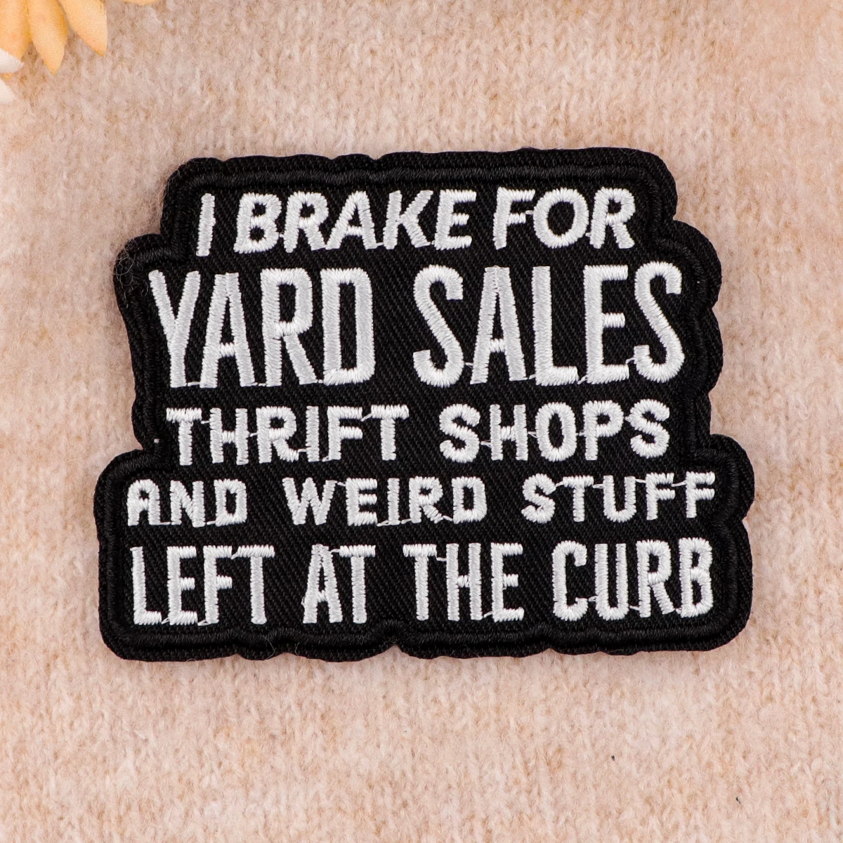 VERY NICE Patches On Clothes ADHD Embroidered Patches Funny Quotes Sew Badges Iron On Patch DIY Clothing Accessories