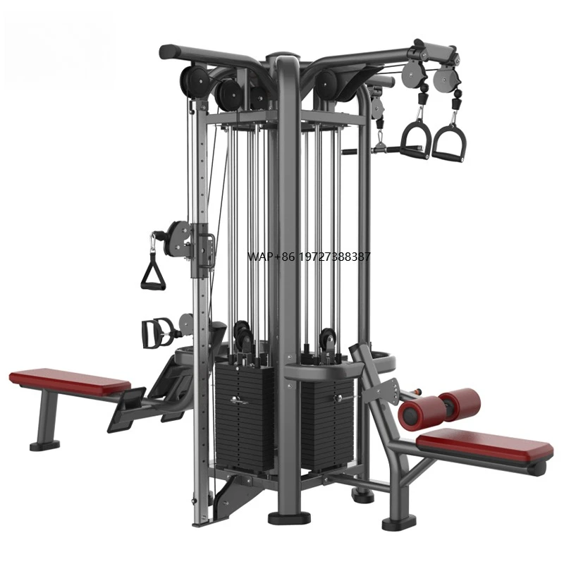 Multi-station Multi-functional Steel Strength Training Equipment Home Gym Full Body Workout Machine