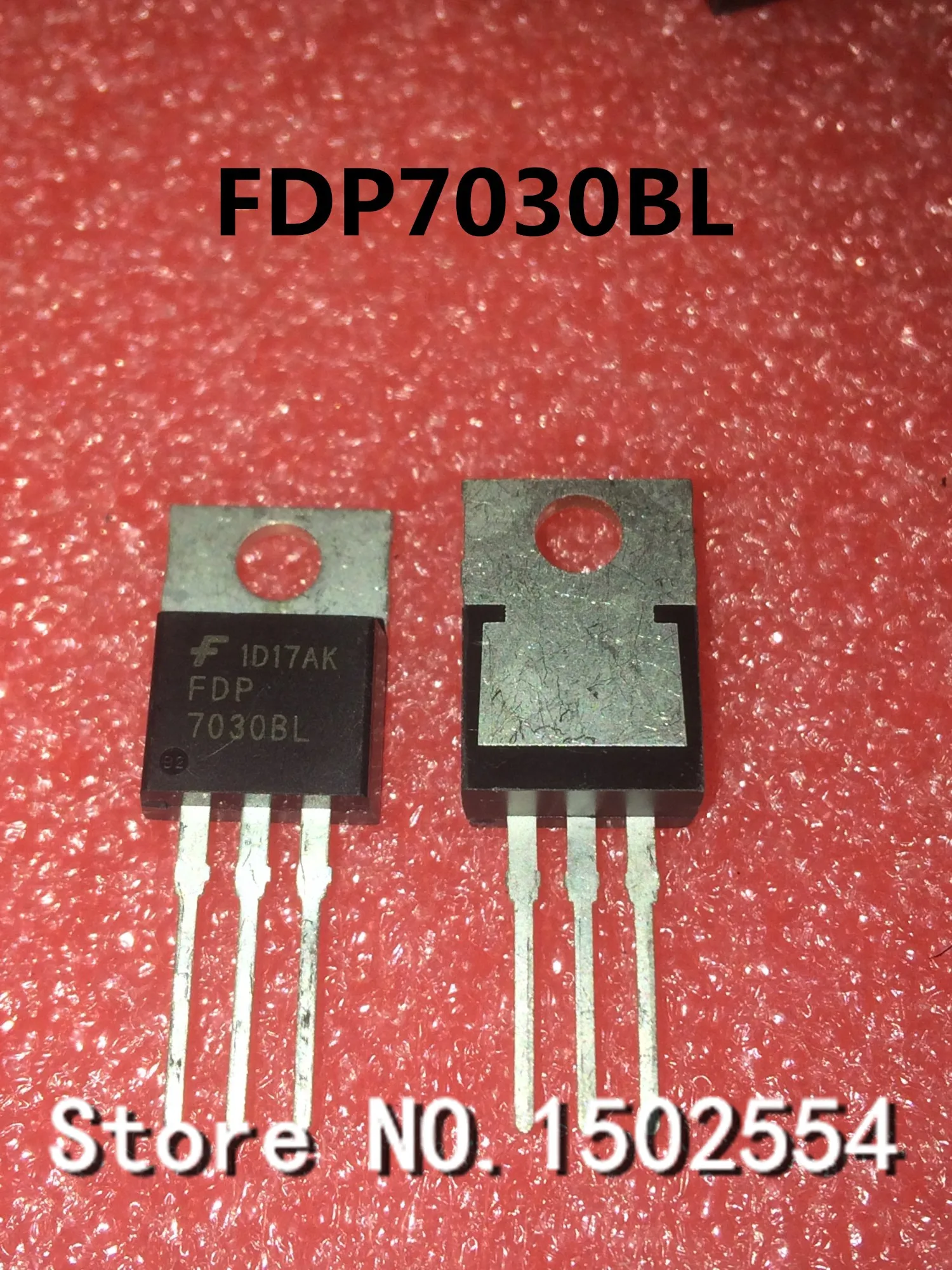 10PCS/LOT FDP7030BL 7030BL TO-220 N - channel MOS tube effect transistor