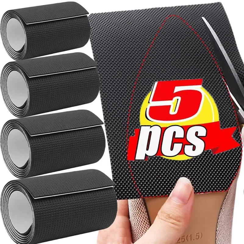 Shoe Sole Anti Slip Stickers Cuttable High Heels Anti Damage Patch Shoes Wear Resistant Self Adhesive Stickers Protective Paster